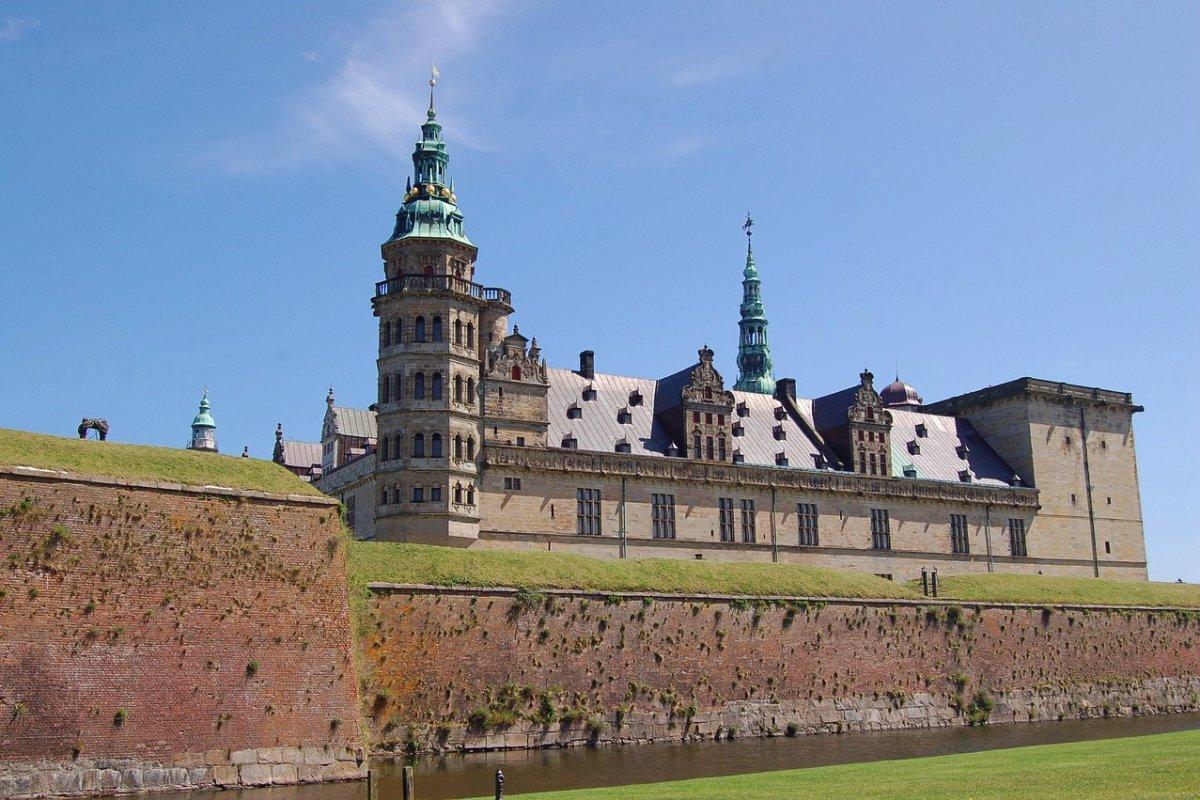 kronborg is a great castle near copenhagen denmark
