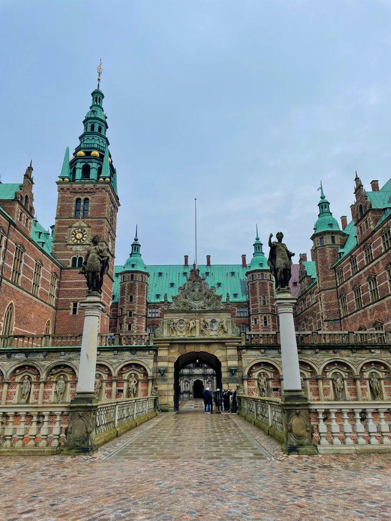 majestic entrance to the inner courtyard