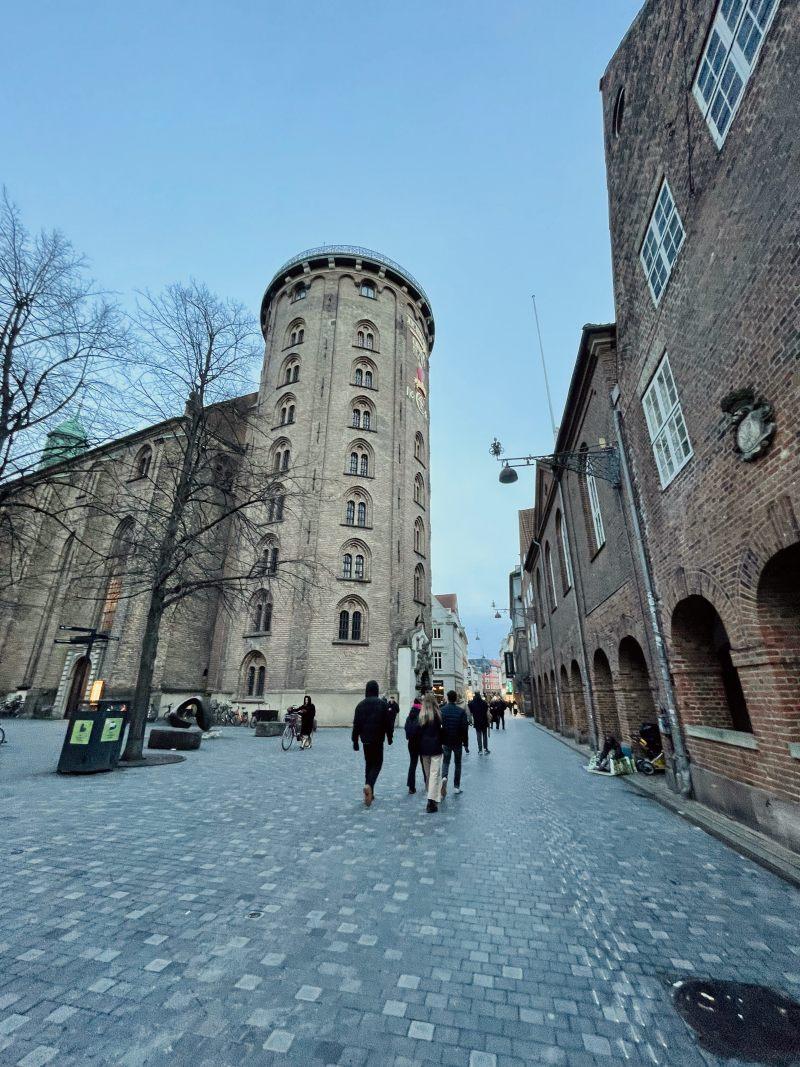 round tower from outside