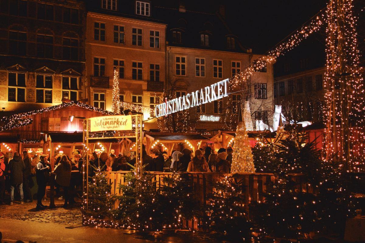 touring the christmas market is one of the best things to do in copenhagen in the winter