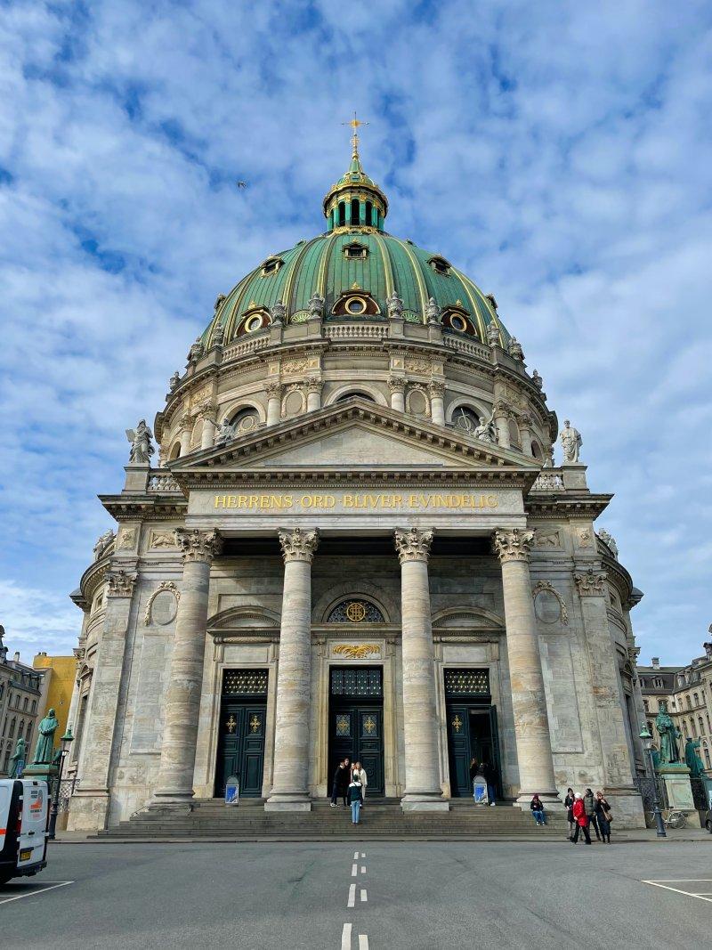 visiting copenhagen in winter must include frederiks kirke