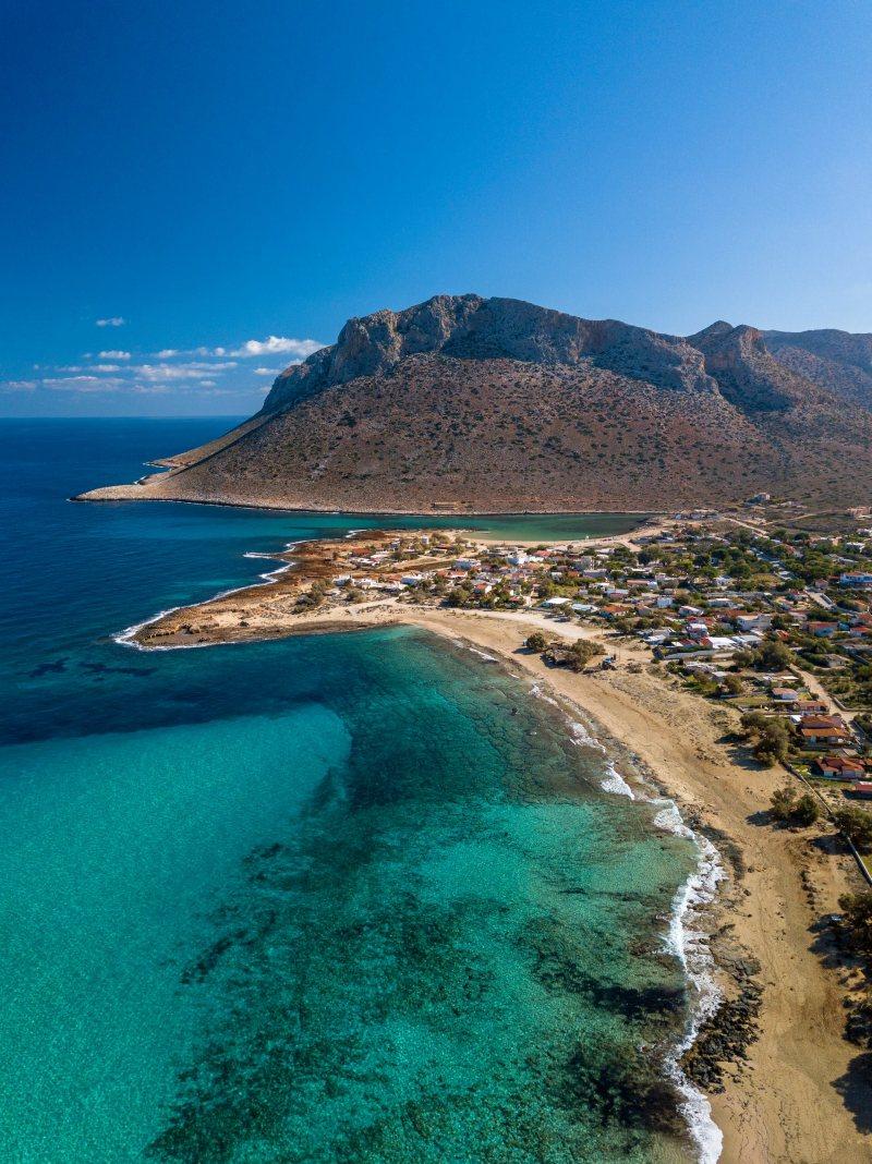 stavros is one of the best places to stay in crete for beaches