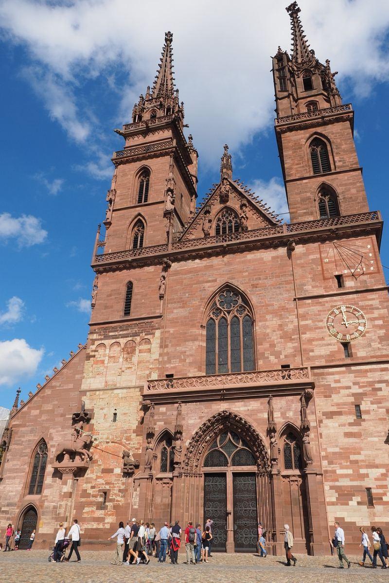 basel minster is among the famous landmarks of switzerland