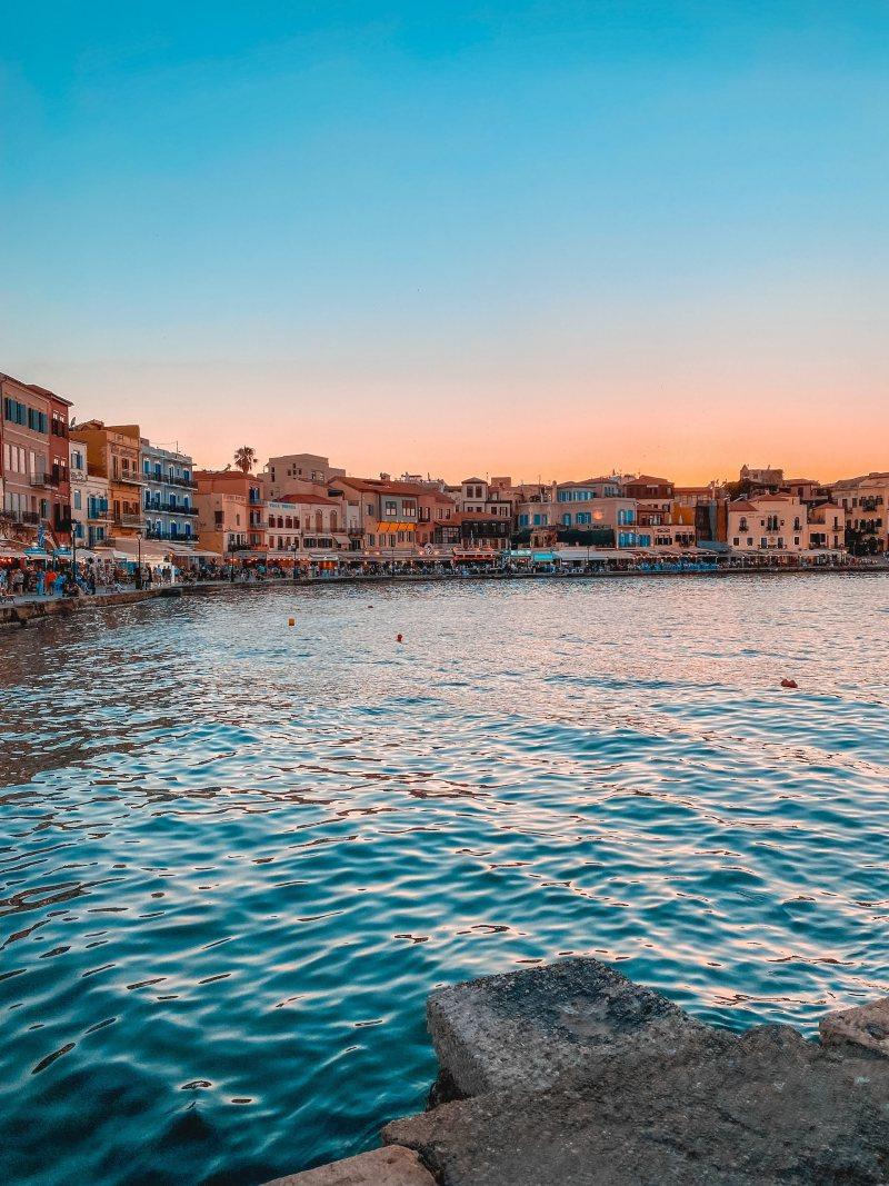 chania famous corniche