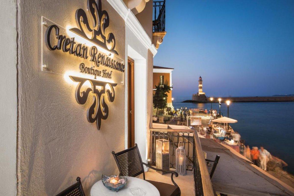 cretan renaissance is one of the best hotels in chania old harbour