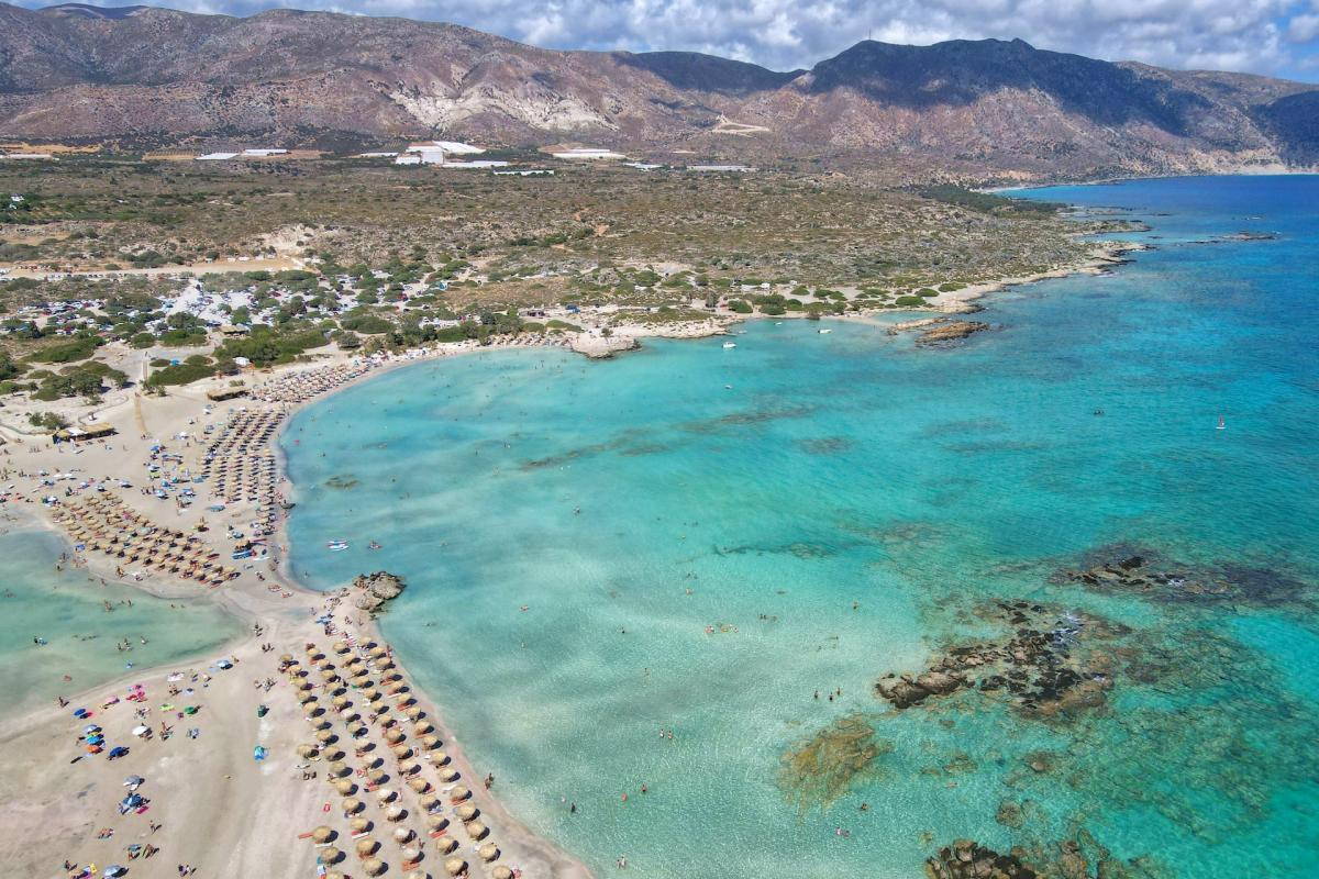 elafonisi beach in chania