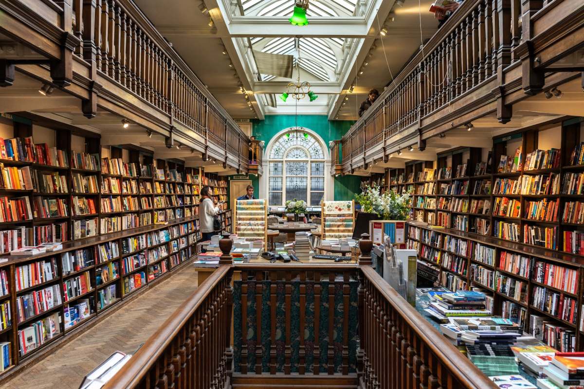 going on a bookstore tour is one of the best nerdy things to do in london
