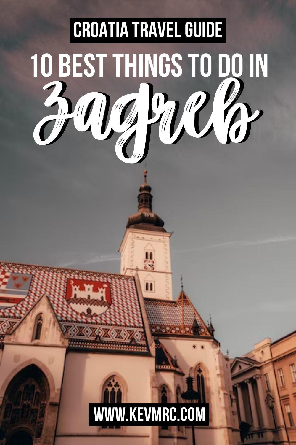 Going to Zagreb on a budget? Save money while traveling Croatia's capital city thanks to these 10 best free things to do in Zagreb. best things to do in zagreb | things to do in zagreb croatia #zagreb #croatia