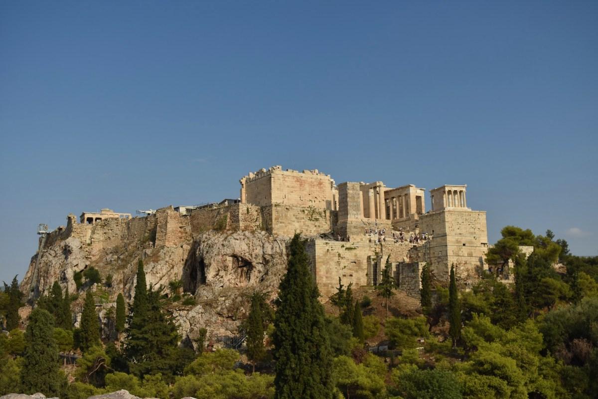 view from the areopagus hill