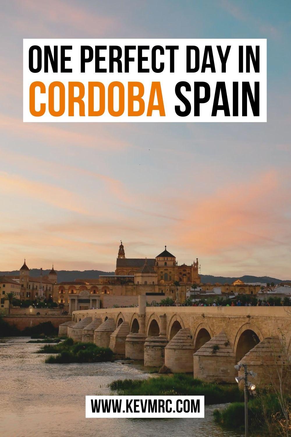 Wondering what to do in Cordoba in one day? Find out here my customized one day in Cordoba itinerary, with free map & expert tips. one day in cordoba spain | cordoba spain itinerary | things to do in cordoba spain #cordoba #spaintravel #andalusia