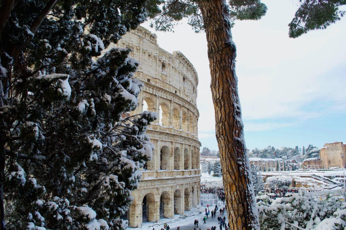 rome weather in winter is perfect to visit the best landmarks