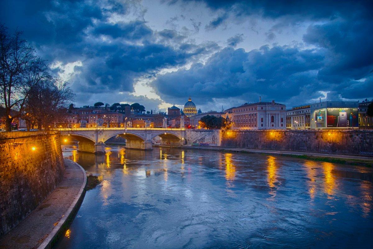 rome winter weather is suitable to long walks