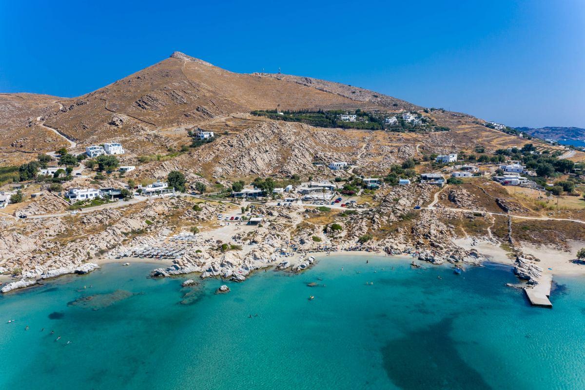 swimming at kolimbithres beach is among the best things to do on paros island