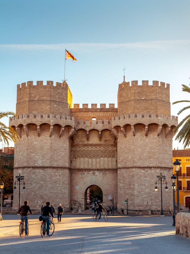 torres de serranos in valencia