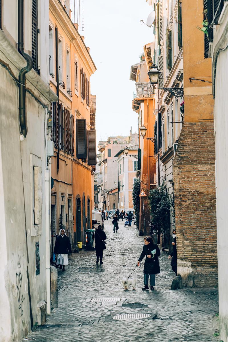 trastevere streets