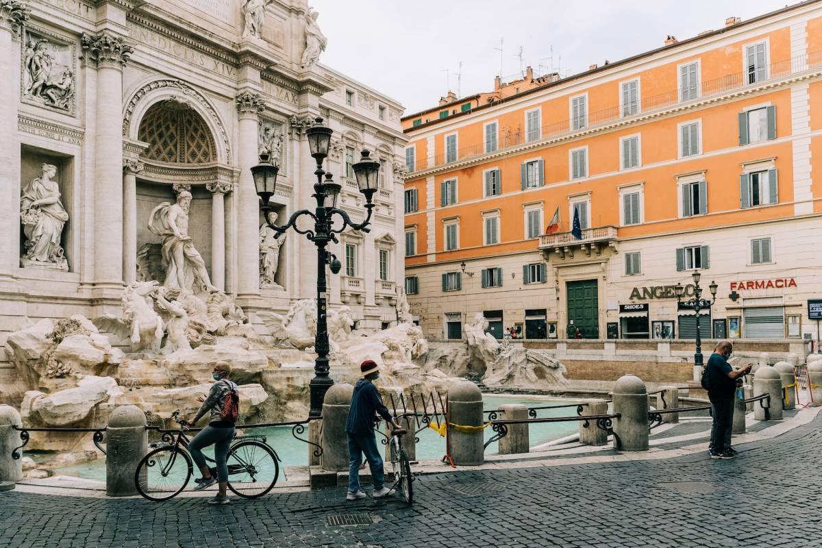 winter in rome italy is less crowded