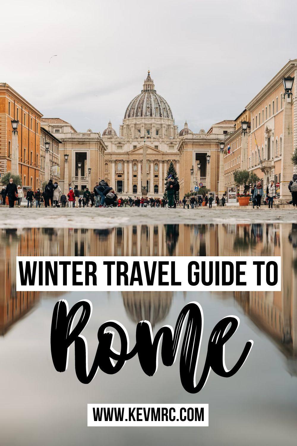Wondering what to do in Rome in winter? Here are the 20 best things to do in Rome in winter, with info about the weather, what to pack, and more tips. #rome