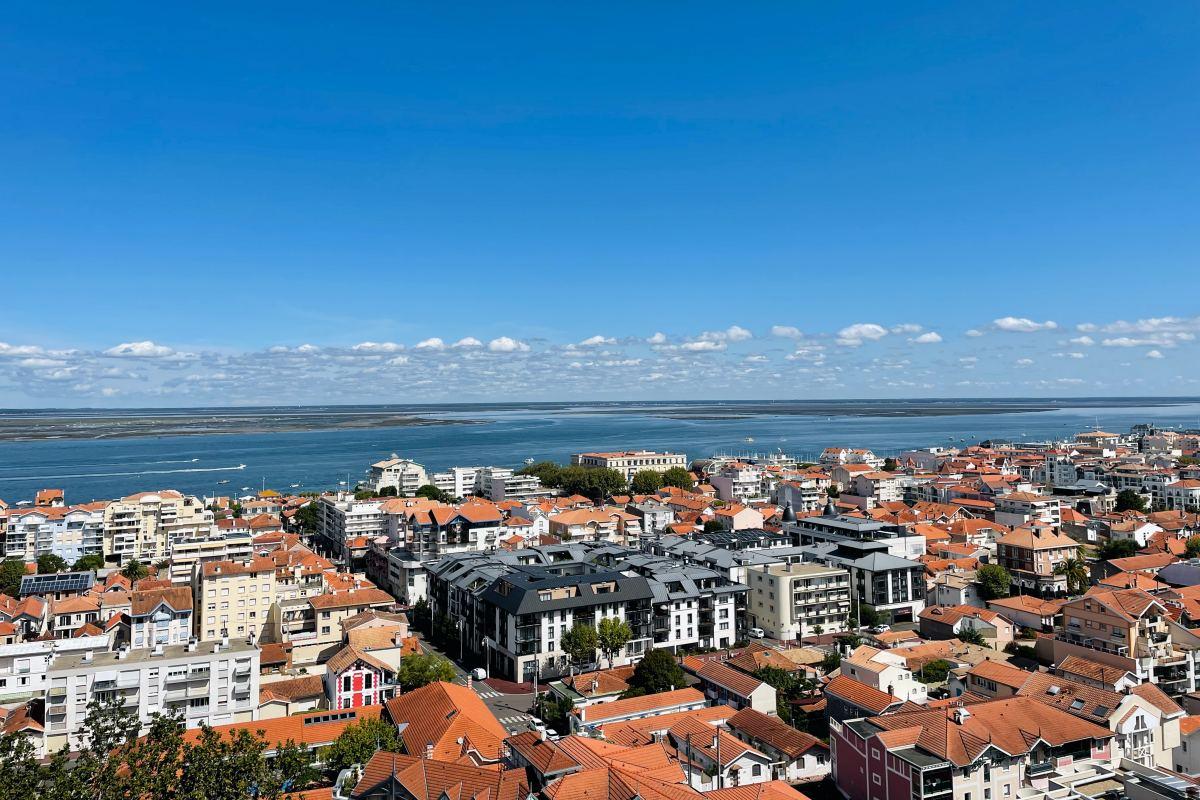 arcachon city view