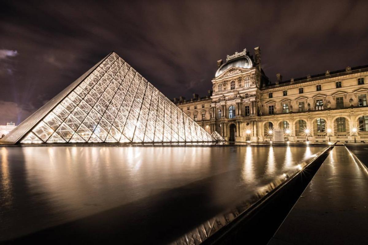 seeing the louvre at night should be your one day itinerary in paris