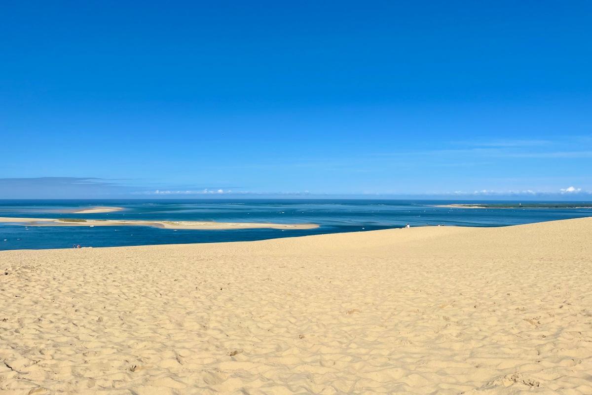 baie d'arguin facing the dune of pilat