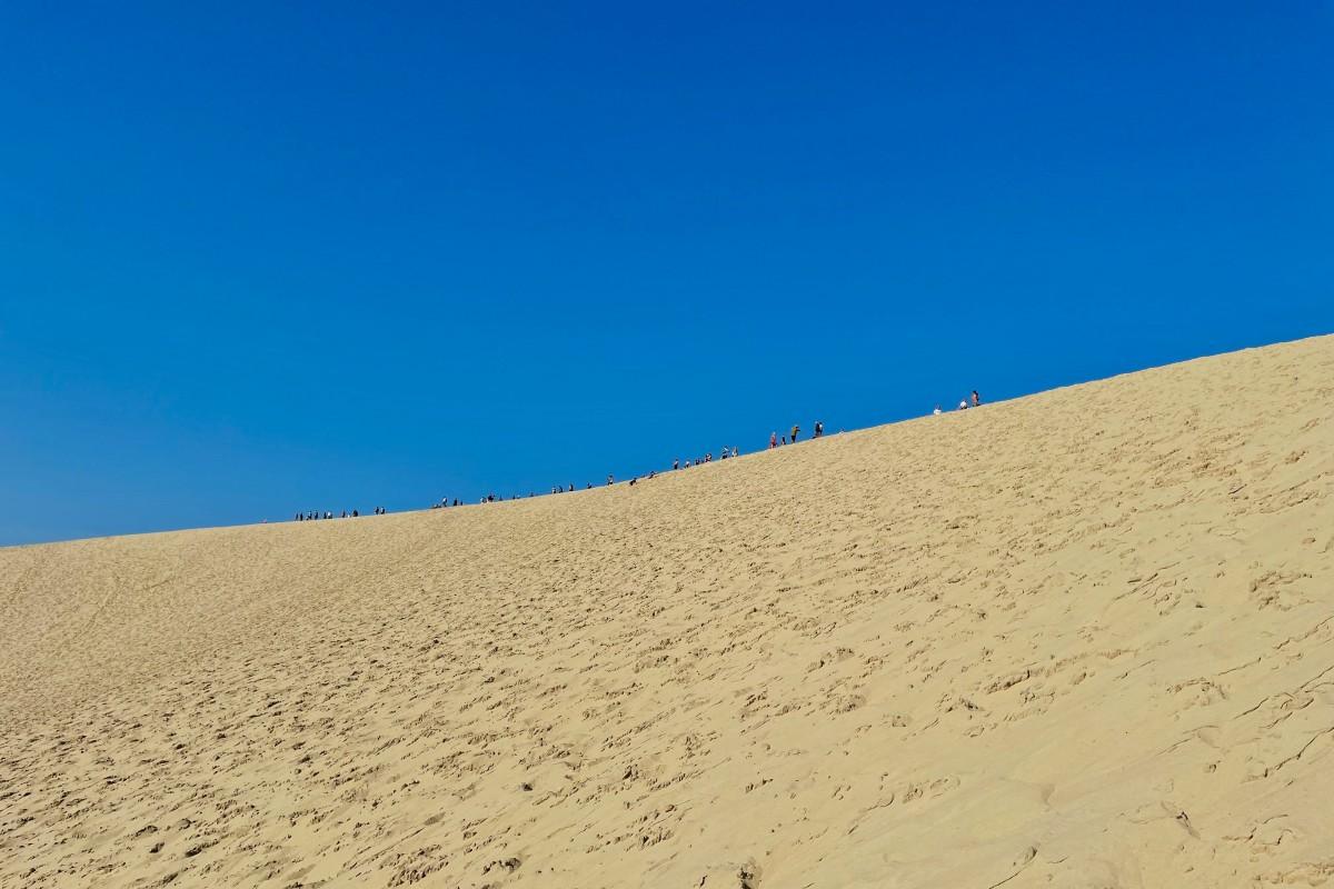 dune du pilat view from below