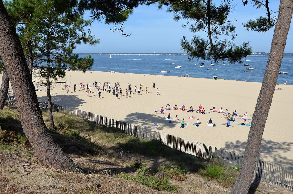 plage pereire is the best beach in arcachon