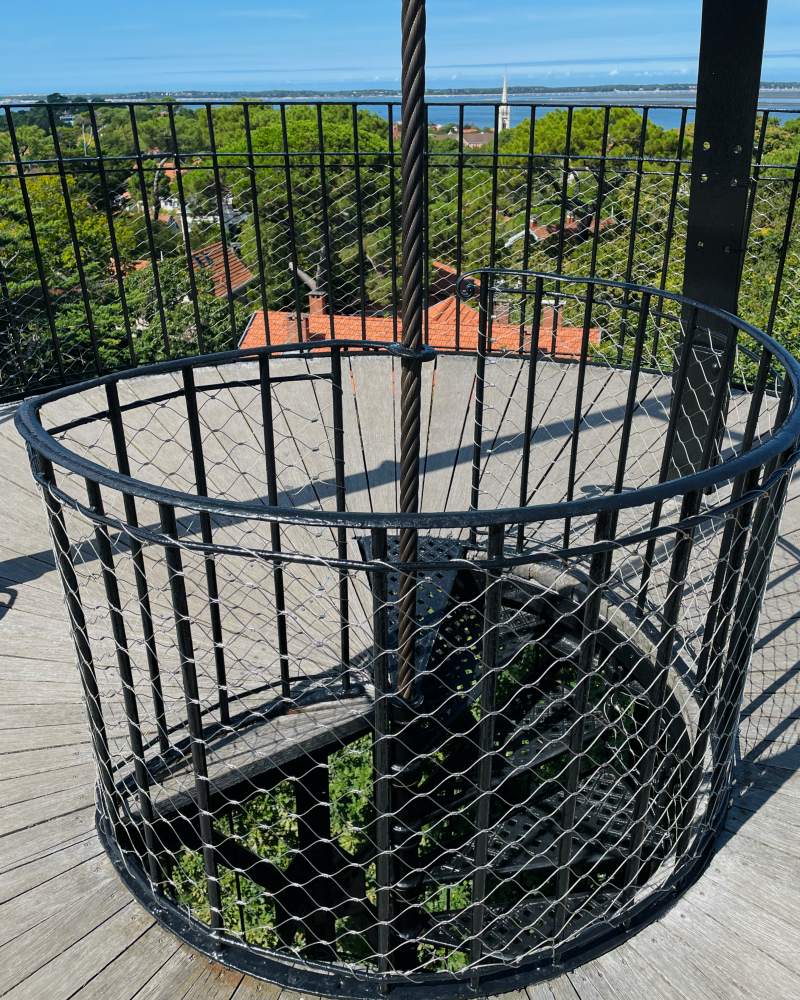sainte cecile observatory stairs