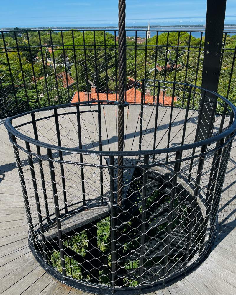 sainte cecile observatory stairs