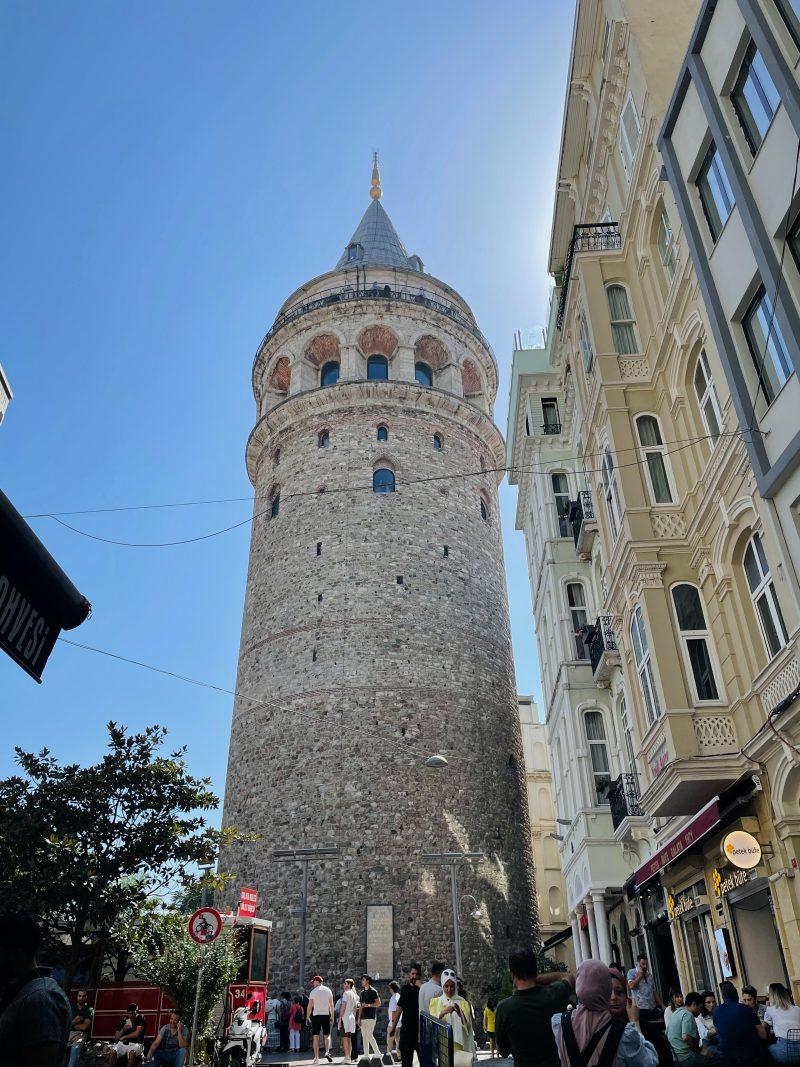 galata tower is a must stop when you visit istanbul in 2 days