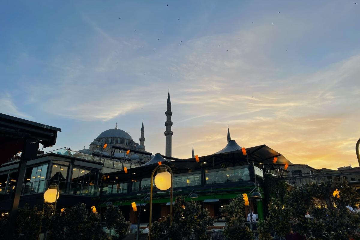 incredible view of suleymaniye mosque