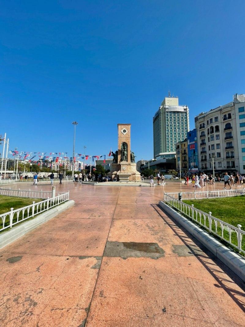 taksim square is a stop of this istanbul 2 day itinerary