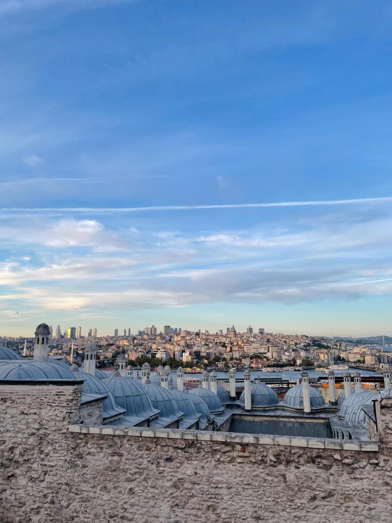 view from suleymaniye mosque