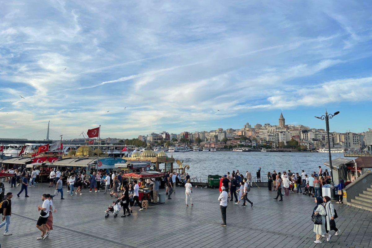 view of istanbul from fatih district