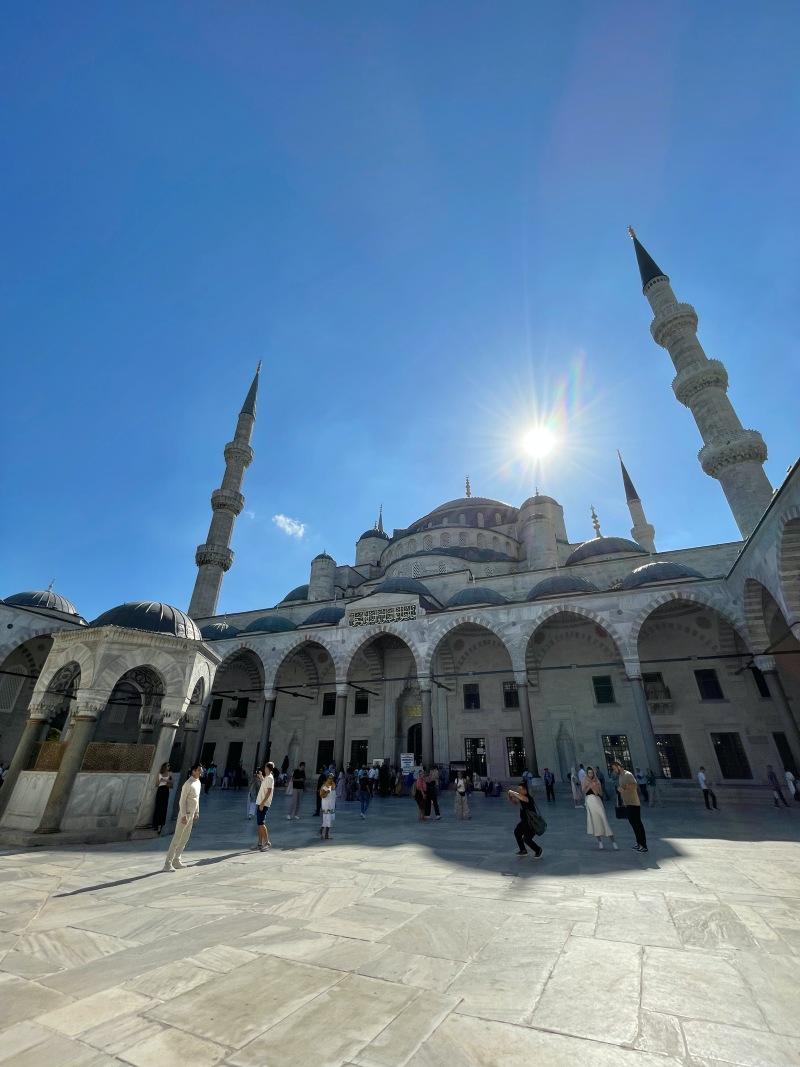 the blue mosque in istanbul