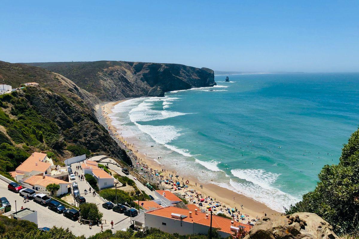 arrifana beach is a best place to visit in algarve
