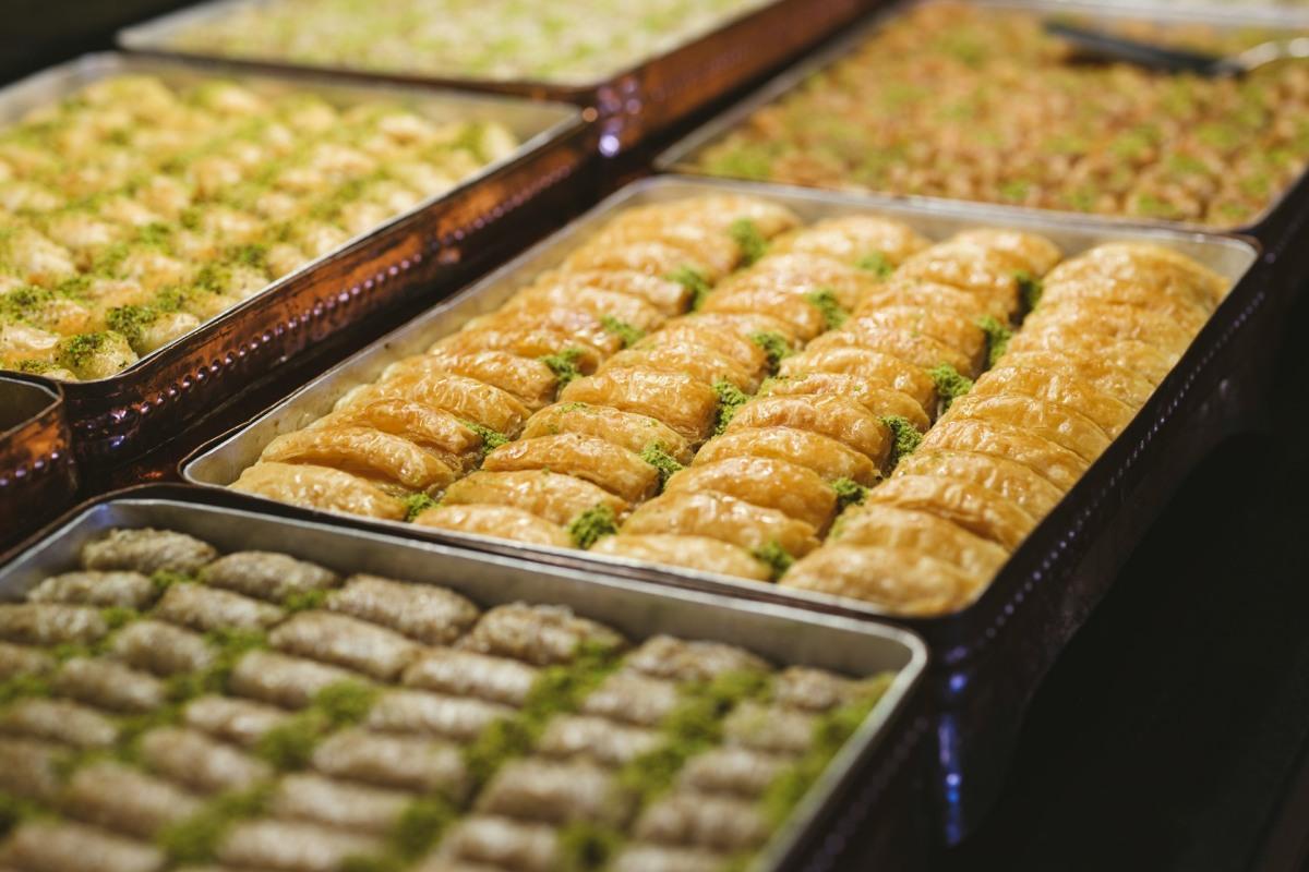 baklavas at karakoy gulluoglu