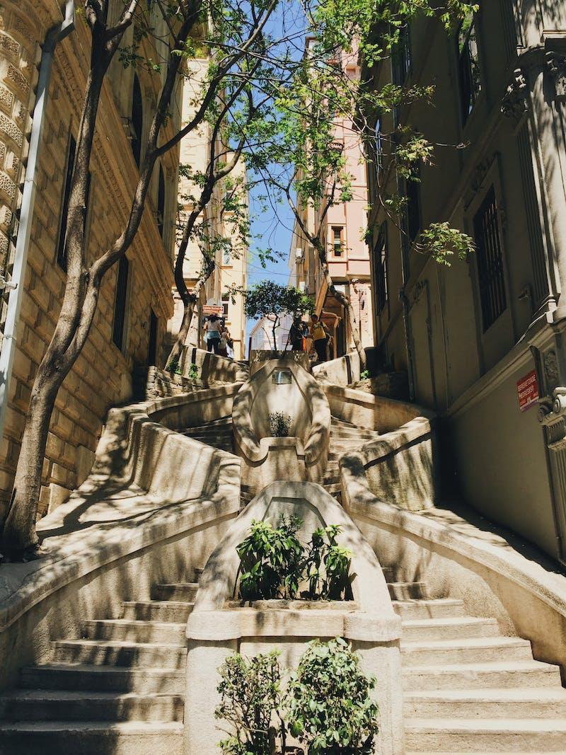shooting the kamondo stairs is one of the top things to do karakoy has to offer