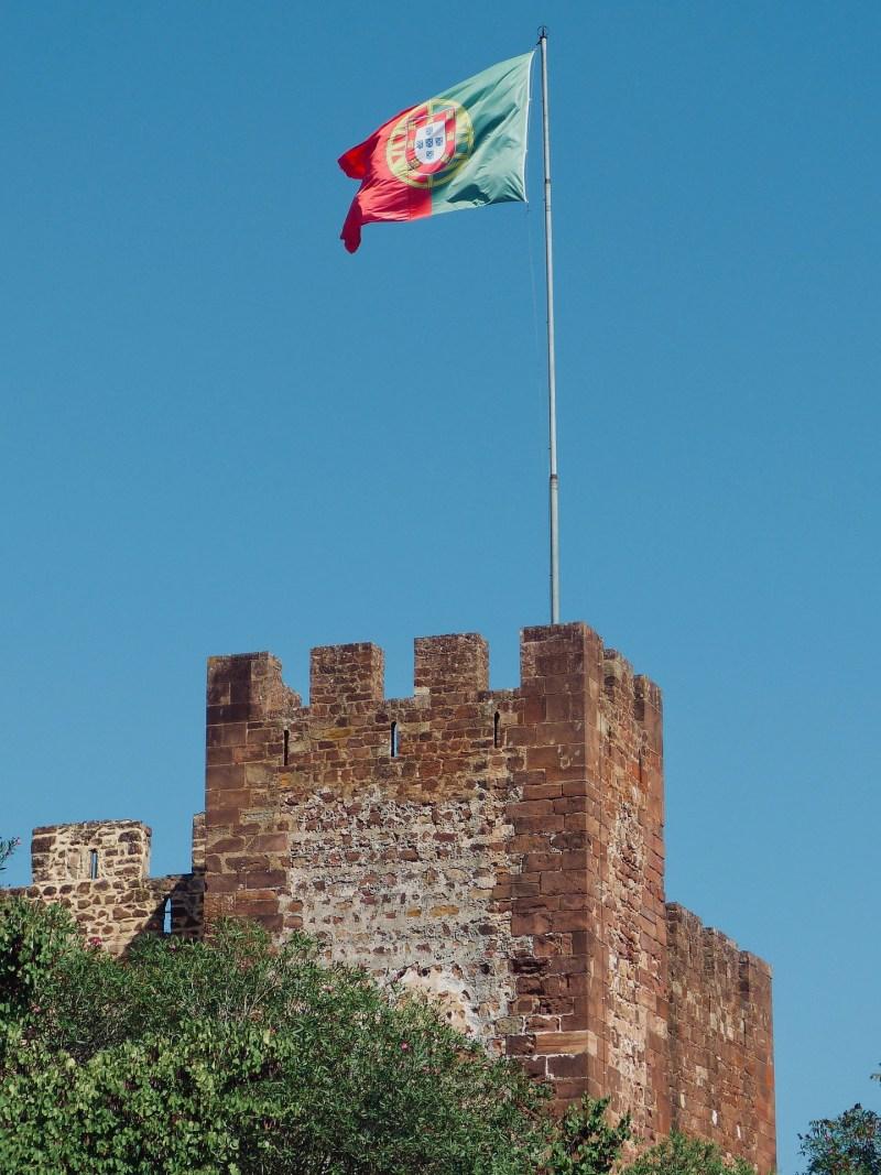 silves castle is among the algarve places to visit