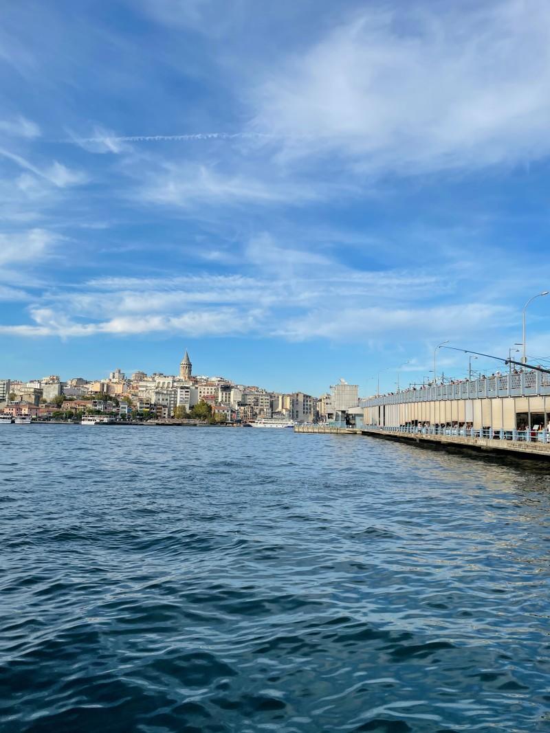 view of galata bridge