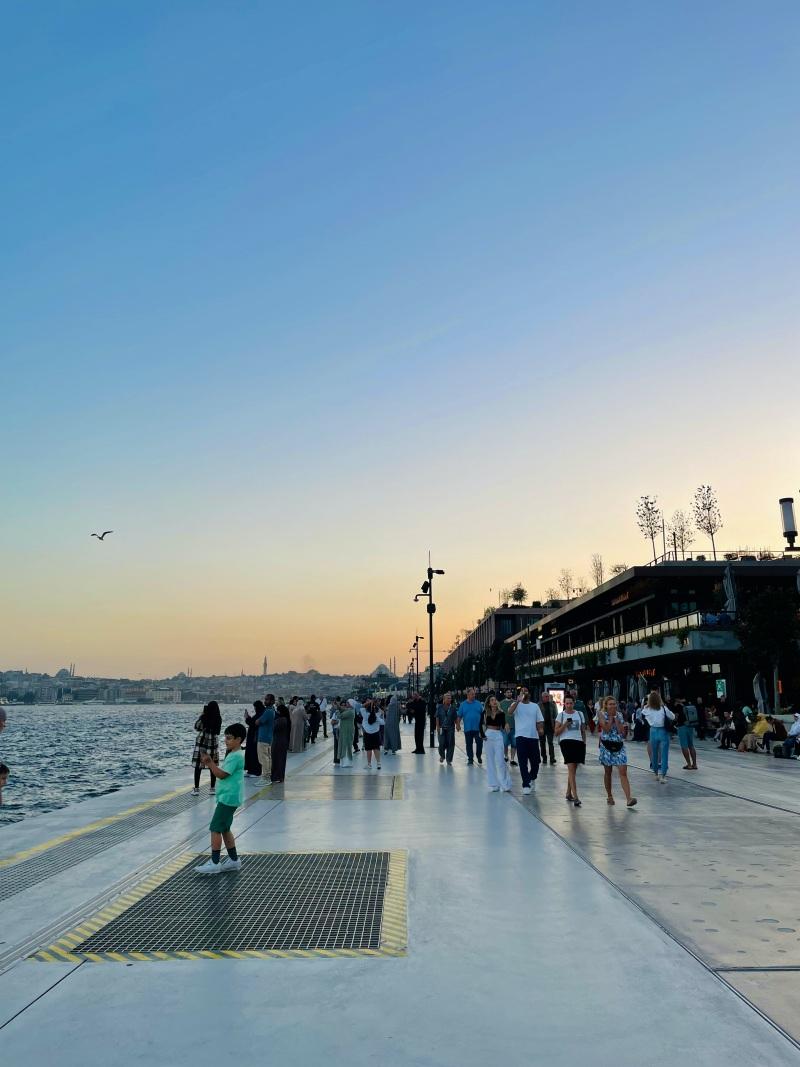 walking galataport is one of the best things to do in karakoy istanbul