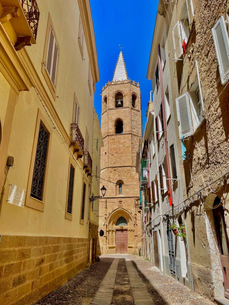 cathedral of alghero in sardinia