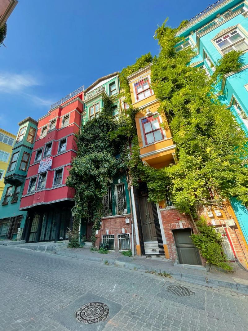 colorful houses of fener balat