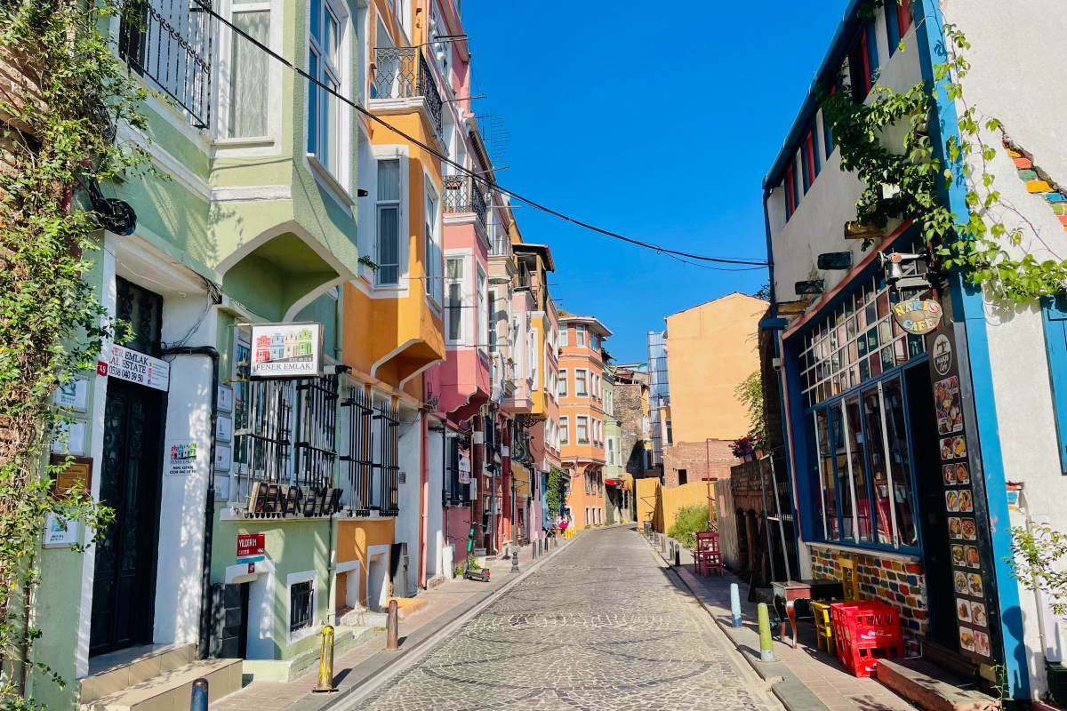 strolling the colorful streets is one of the best things to do in balat istanbul