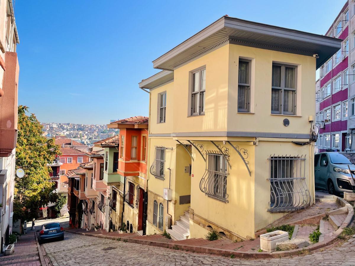 stunning architecture in balat