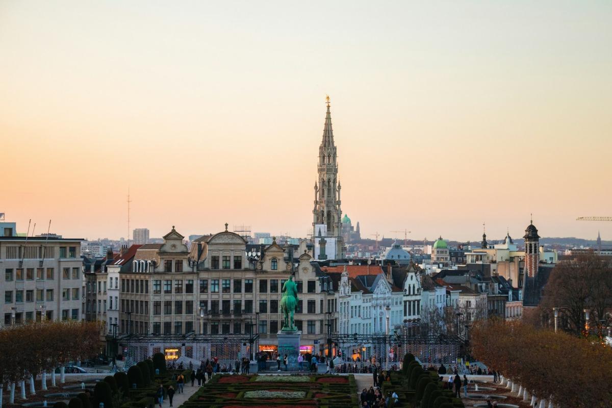 brussels skyline