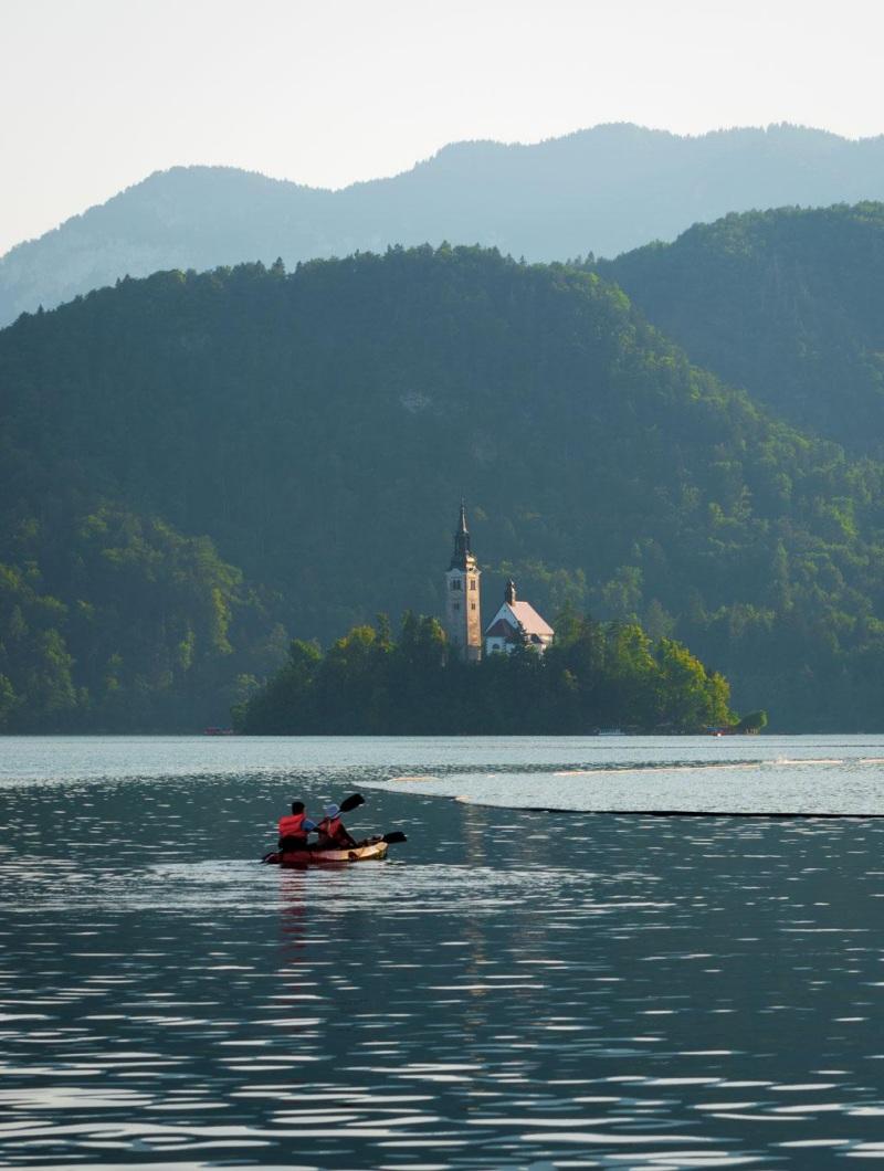 kayaking to lake bled slovenia