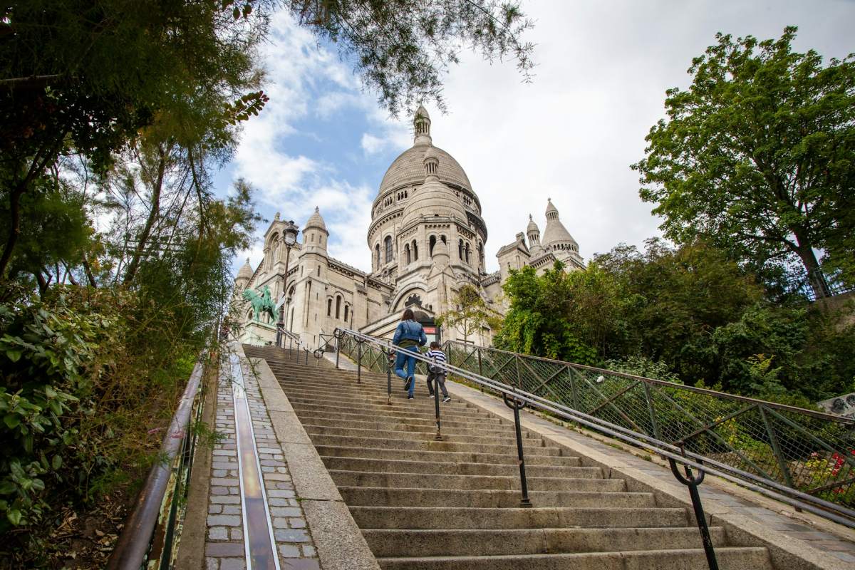 the 18th arrondissement is one of the best areas to stay in paris with family