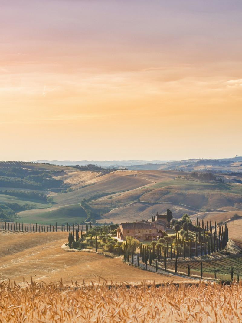 tuscany is one of the best places to travel in europe in the fall