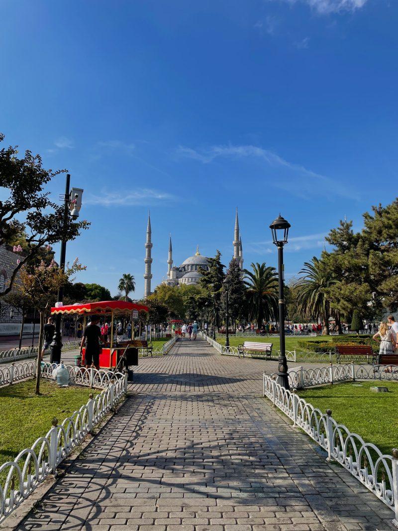 blue mosque in sultanahmet
