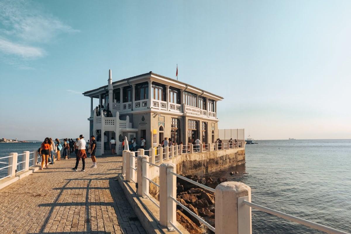 kadikoy district in istanbul asian site